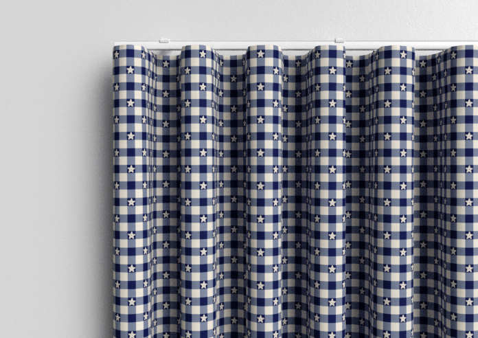Whaley Great, Gingham Star Shore - Made to Measure Curtains - Image 13
